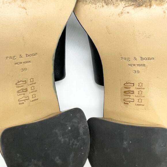 Rag & Bone Womens Nella‎ Size 39 Chain Ankle Strap Edgy Chic Urban Versatile - Picture 10 of 12